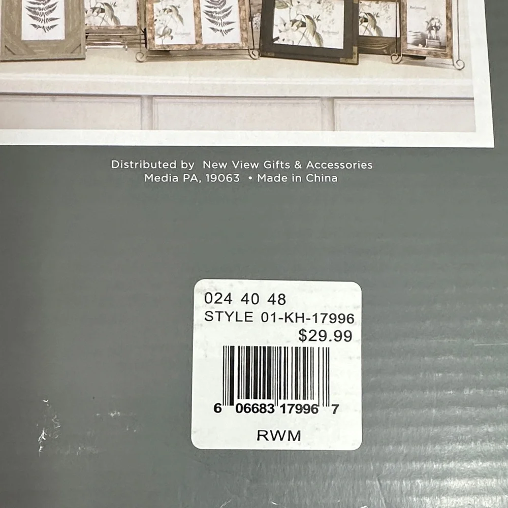 Metal Picture Frame for 4x6 Photos